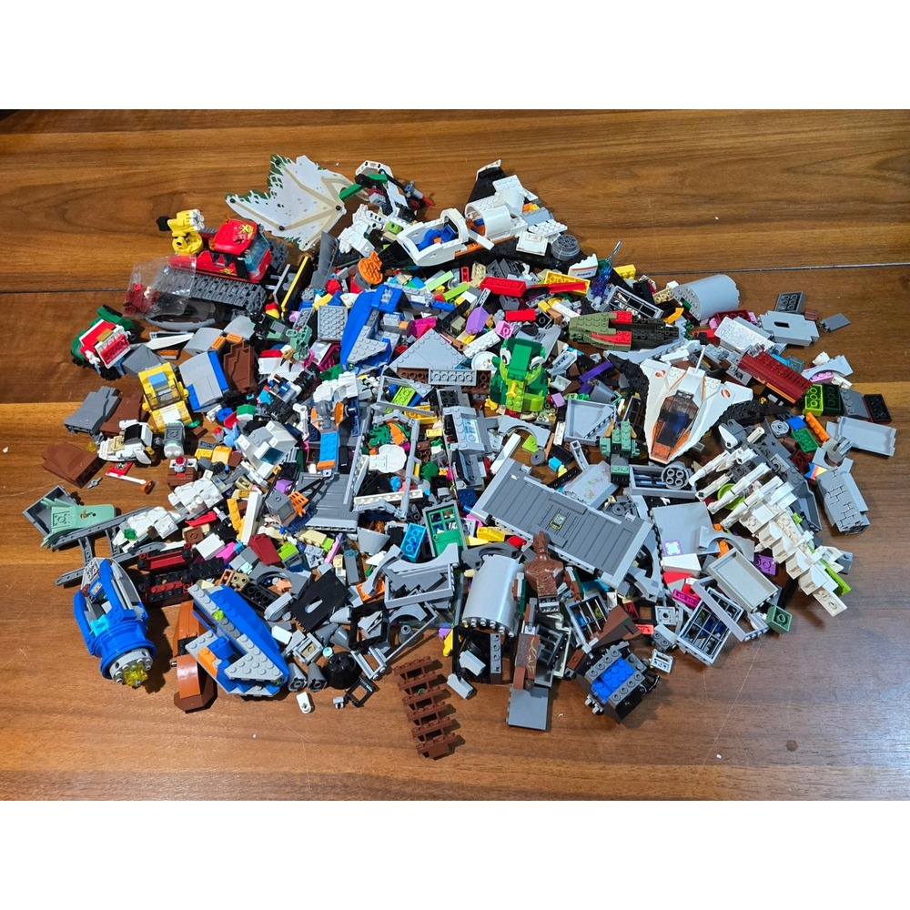 Lego Bulk Lot Mixed Bricks Plates Specialty Pieces Groot Figure Vehicle Parts